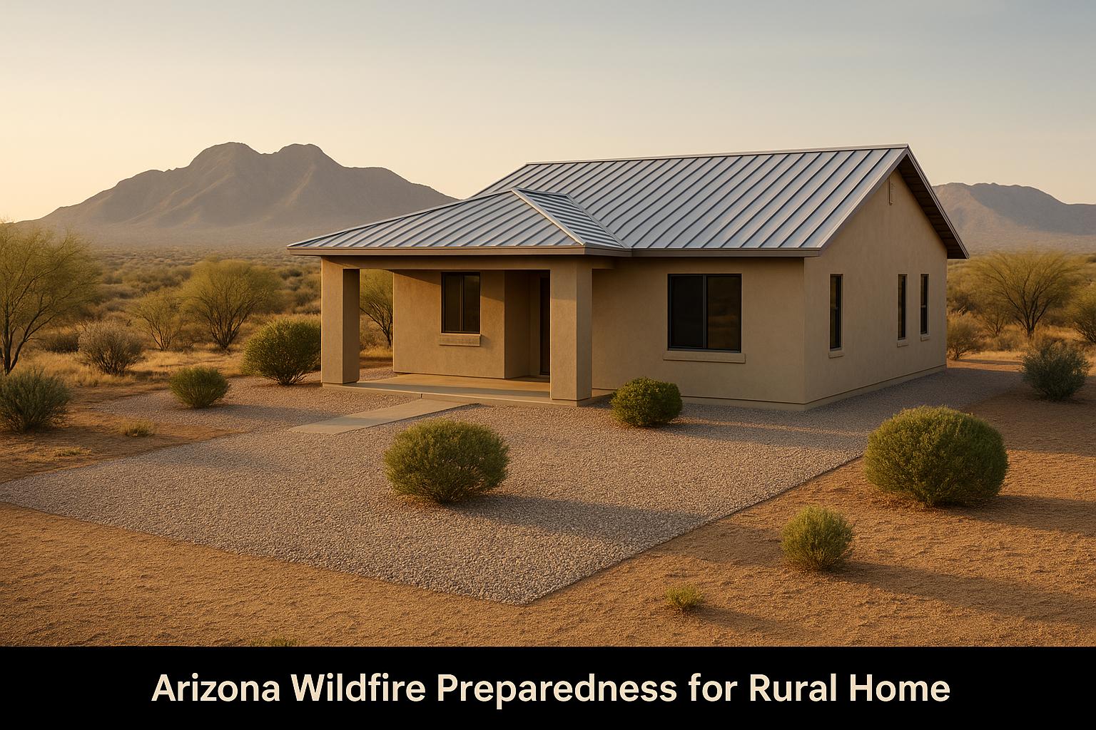 Arizona Wildfire Preparedness for Rural Homes - Arizona Land Sale ...